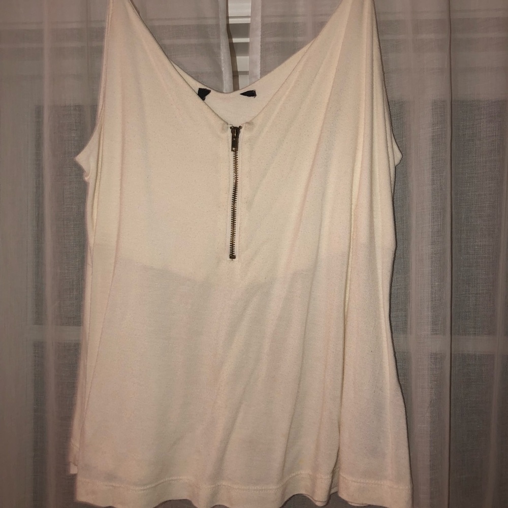 zip up tank